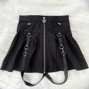 Blaire Bitch Mini Skirt [B] killstar goth